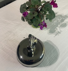 azucarero decorativo manzana