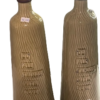 deco botella decotariva beige con diseño