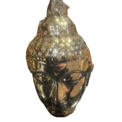 deco figuras adornos cara buda dorado