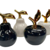 deco figuras adornos manzanas peras colores