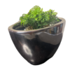 deco maceteros porta maceteros ceramico plata