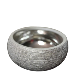 deco portamacetero blanco plata