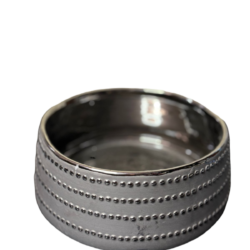 deco portamacetero gris plateado