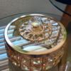 fuente decorativa con tapa, mediana