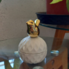 joyero pajaro blanco