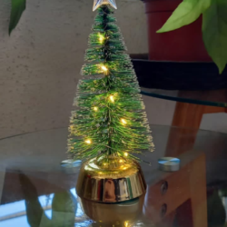 pinos chicos con luz